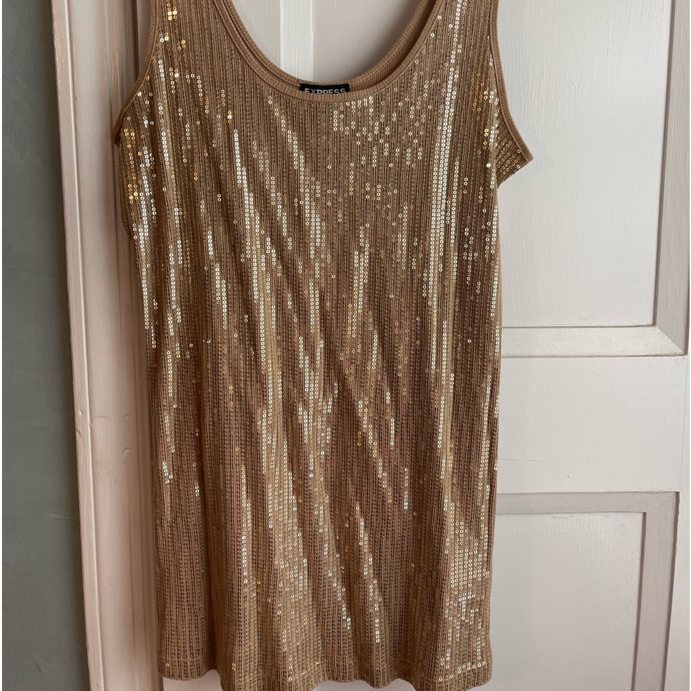 Sequin Tank Top